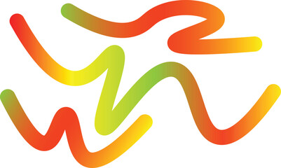 Colorful plasticine isolated on white background vector design