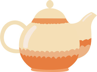 Teapot vector illustration