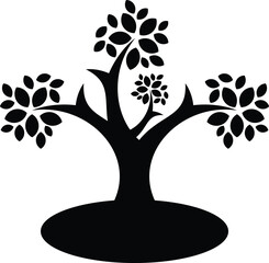 clothing logo made from natural materials