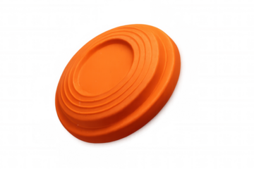 Clay target flying, representing skeet shooting and trap shooting game, sport activity, and aiming challenge