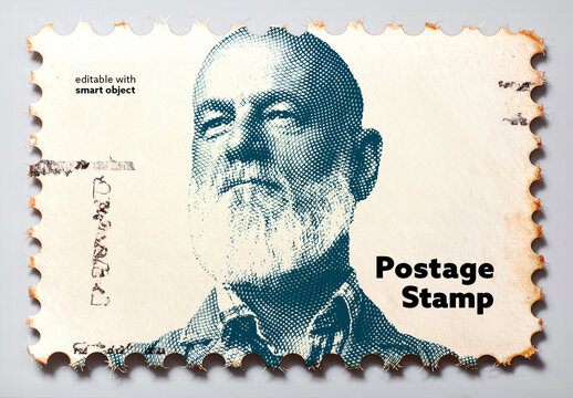 Postage Stamp Photo Effect