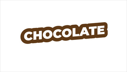 CHOCOLATE STICKER – Sweet