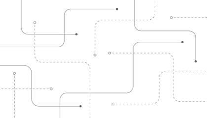 Abstract background with technology circuit board texture. Modern electronic motherboard texture. Creative idea for internet technology. Tech concept for header, web banner, website, presentation.