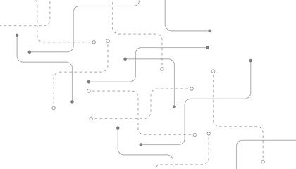 Abstract background with technology circuit board texture. Modern electronic motherboard texture. Creative idea for internet technology. Tech concept for header, web banner, website, presentation.