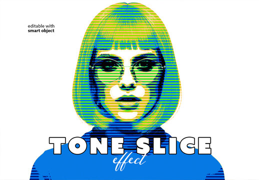 Tone Slice Photo Effect