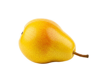 Ripe pear fruit isolated