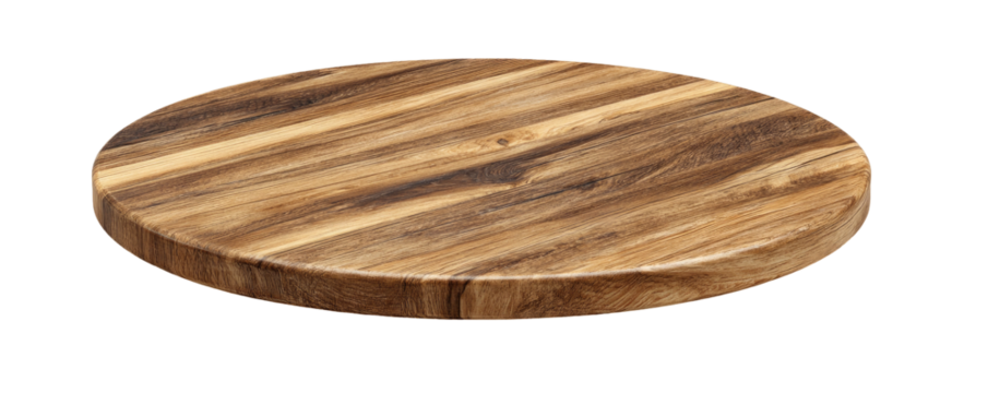 Round wooden cutting board (4)