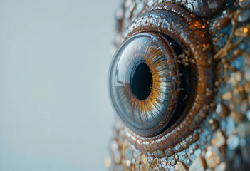 Macro Reptile Eye Detail

