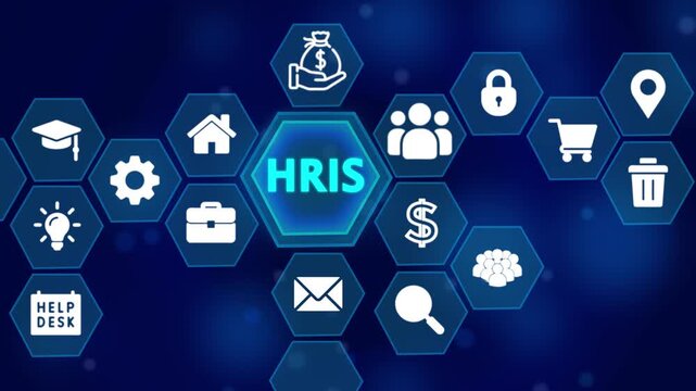 Human Resources Information System HRIS Concept