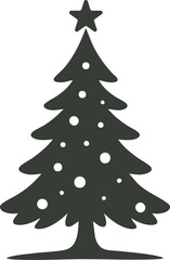 Christmas Tree Forest with Snow and Gifts