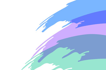 Soft Pastel Light pink and blue pastel watercolor Abstract background Vector 001