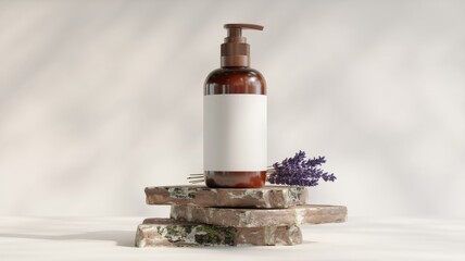 cosmetic cream jar with no label