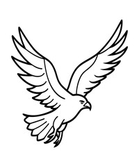 Majestic Bird Soaring High A Symbol of Freedom and Grace