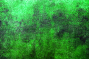 A vibrant green texture covers the entire image, creating an organic and lush feel. Darker areas hint at depth and complexity within the color.AI generated.