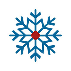 snowflake icon vector art