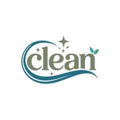 Modern Cleaning Service Logo Design | Housekeeping, Sanitation and Hygiene Brand Identity