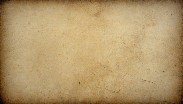 Antique textured parchment with aged brown border, creases, and stains