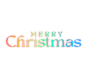 Merry christmas calligraphy png transparent background or isolated on white background or merry christmas text design transaparent png	
