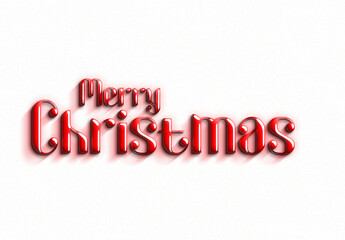 Merry christmas calligraphy png transparent background or isolated on white background or merry christmas text design transaparent png	
