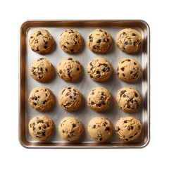 nastar cookie dough png overhead view png baking tray png pastry dough png cookies prep png transparent background image