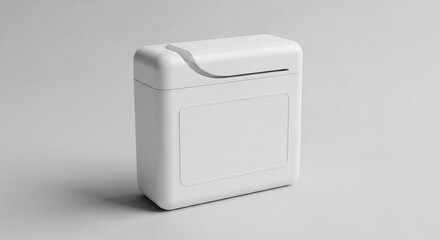Dental floss dispenser isolated on