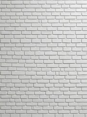 Textured, close-up shot of a white painted brick wall with a modern aesthetic