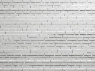 Obraz premium White brick wall texture, clean and seamless