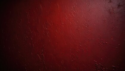 Deep red, textured, abstract background with rough, painted surface