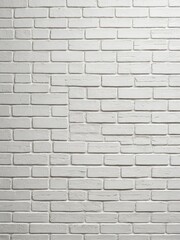 Naklejka premium Close-up of a textured white brick wall