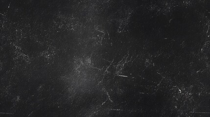Dark textured background with subtle scratches and dust specks.