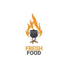 food logo icon vector template