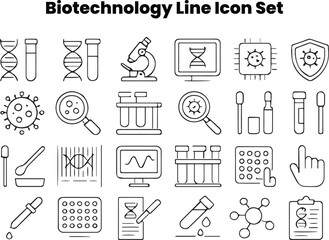 CRISPR Gene Editing and Genetic Engineering Biotechnology Vector Set