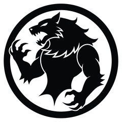 vector image of a dragon logo