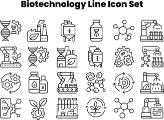 Biotechnology DNA Helix Icon