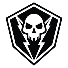 jolly roger skull logo 