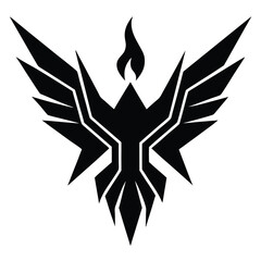 black and white wings