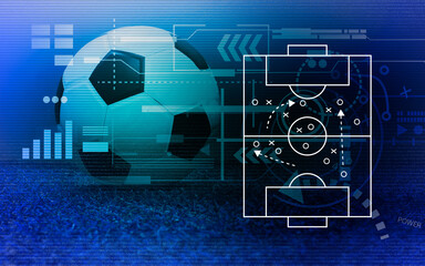 football data analytics and soccer manager tactics and planning information, online sport betting