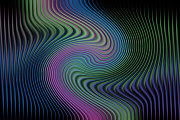 Abstract background with colorful wavy lines forming a swirling pattern