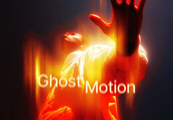 Ghost Motion Photo Effect Mockup