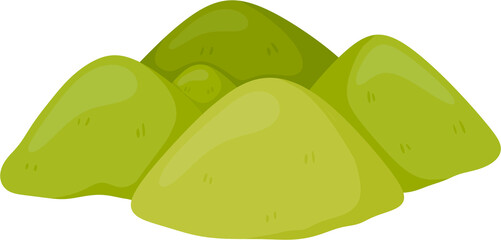 illustration chocolate hills