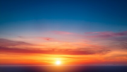 Fototapeta premium Beautiful Sunset Gradient