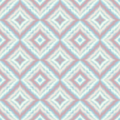 Seamless Ikat ethnic traditional Textile pattern geometric abstract folklore ornament Tribal ethnic illustration background design for print, clothing, scarf