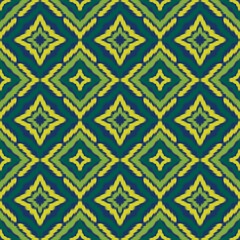 Seamless Ikat ethnic traditional Textile pattern geometric abstract folklore ornament Tribal ethnic illustration background design for print, clothing, scarf
