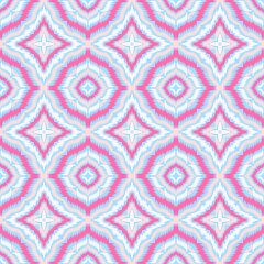 Seamless Ikat ethnic traditional Textile pattern geometric abstract folklore ornament Tribal ethnic illustration background design for print, clothing, scarf