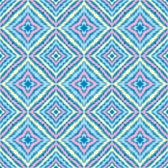 Seamless Ikat ethnic traditional Textile pattern geometric abstract folklore ornament Tribal ethnic illustration background design for print, clothing, scarf