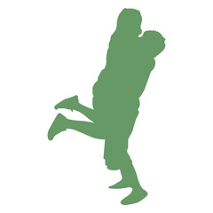 Icon holding a romantic partner_3