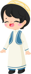 illustration arabic kid character