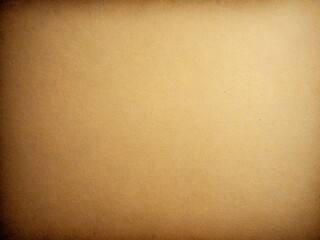 Beige parchment paper texture with darkened edges, old paper background