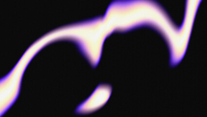 Abstract neon light wave glowing purple and yellow energy stream art, futuristic flow digital background