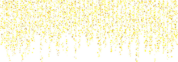 golden glitter confetti background for party decoration, new year celebration